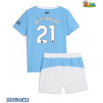Manchester City Rayan Ait-Nouri #21 Hjemmedraktsett Barn 2025-26 Kortermet (+ Korte bukser)